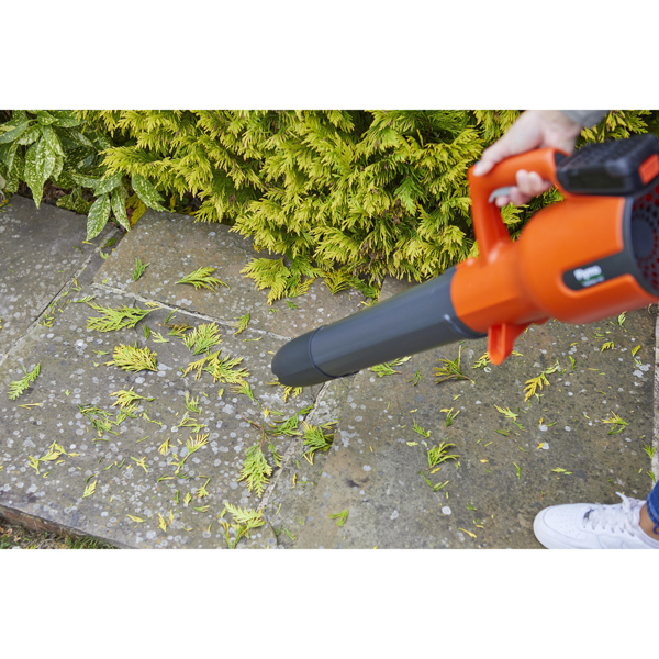 Flymo EasiClear 100 18V Cordless Leaf Blower with P4A Battery & Charger