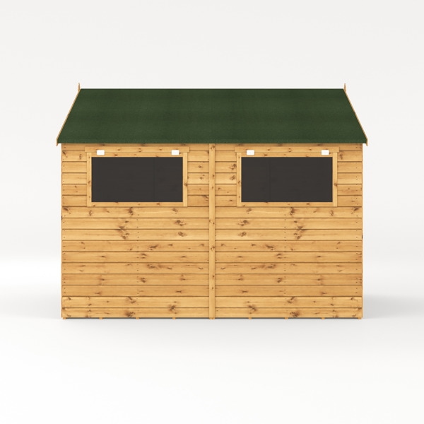 Mercia Premium Shiplap Apex Wooden Workshop 10 x 10