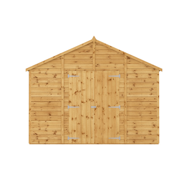 Mercia Premium Shiplap Apex Wooden Workshop 12 x 10