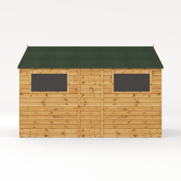 Mercia Premium Shiplap Apex Wooden Workshop 12 x 10