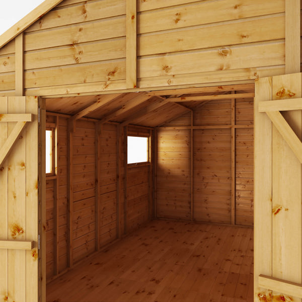 Mercia Premium Shiplap Apex Wooden Workshop 14 x 10