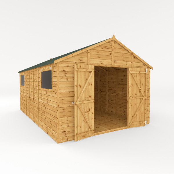 Mercia Premium Shiplap Apex Wooden Workshop 16 x 10