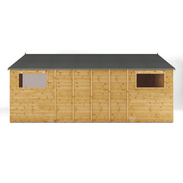 Mercia Premium Shiplap Apex Wooden Workshop 18 x 10