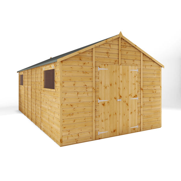 Mercia Premium Shiplap Apex Wooden Workshop 18 x 10