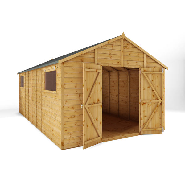 Mercia Premium Shiplap Apex Wooden Workshop 18 x 10