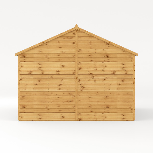 Mercia Premium Shiplap Reverse Apex Wooden Workshop 16 x 10