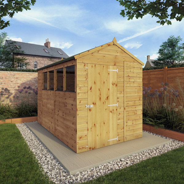 Mercia Shiplap Apex Wooden Shed 10 x 6