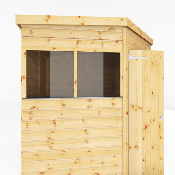 Mercia Shiplap Wooden Corner Shed 7 x 7