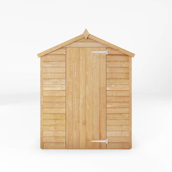 Mercia Overlap Apex Wooden Shed 3 x 5 - Windowless