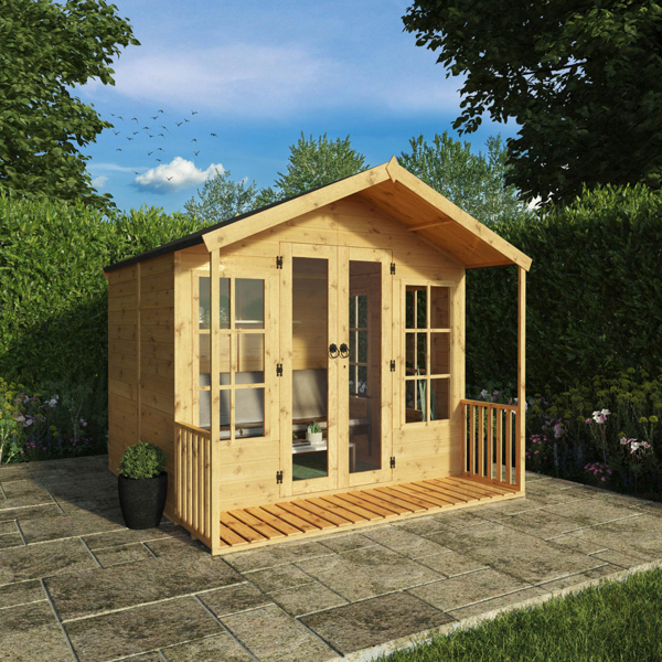 Mercia Premium Wessex Wooden Summerhouse 8 x 8
