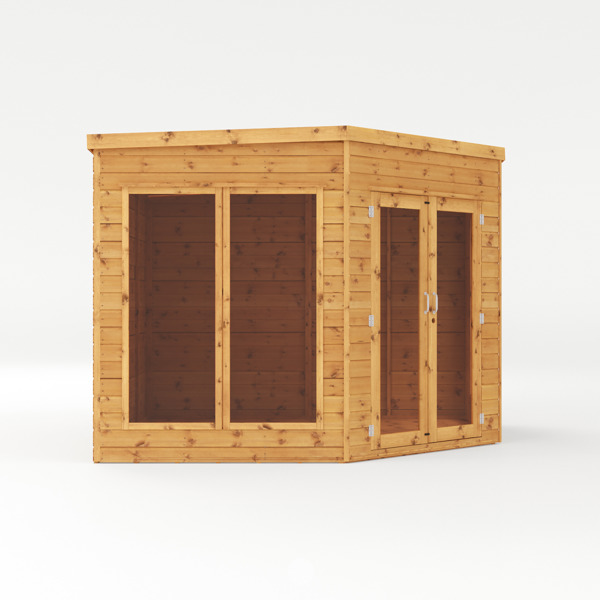 Mercia Premium Corner Wooden Summerhouse 9 x 9