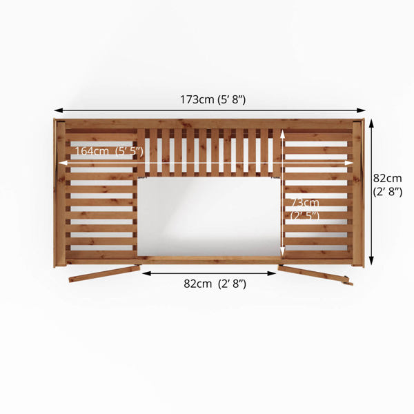 Mercia Traditional Tall Wall Wooden Greenhouse 6 x 3