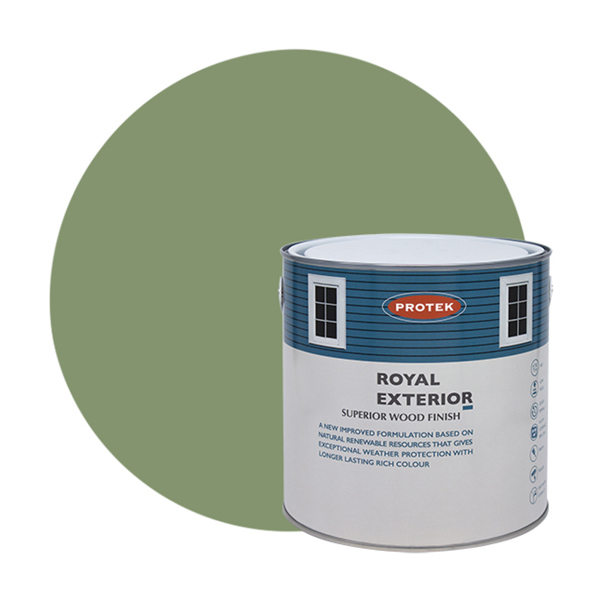 Protek Royal Exterior Wood Finish 5L (Sage Leaf)