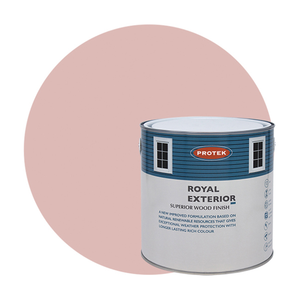 Protek Royal Exterior Wood Finish 5L (Rose Pink)