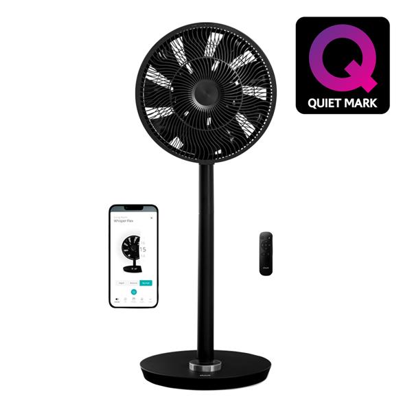 Duux Whisper Flex Smart Fan (Black)