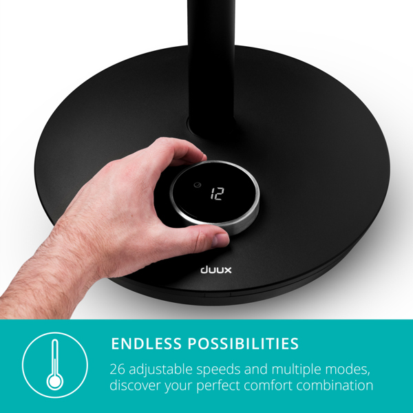 Duux Whisper Flex Smart Fan (Black)