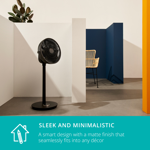 Duux Whisper Flex Smart Fan (Black)