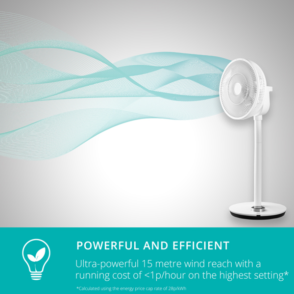 Duux Whisper Flex Smart Fan (White)