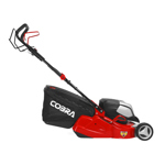 Cobra RM43SP80V 43cm 80v Cordless Rear Roller Lawn Mower with Batteries & Chargers (Self Propelled) thumbnail