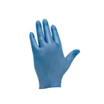 Powdered Blue Vinyl Gloves (Medium) thumbnail