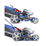 Hyundai HYM80Li460P 45cm 80V Cordless Lawn Mower with Batteries & Charger (Hand Propelled) thumbnail