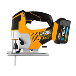 JCB 18V Cordless Jigsaw with 4.0Ah Battery, Charger & Kit Bag thumbnail