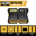 JCB 18-Piece Jigsaw Blade Kit thumbnail