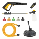 V-TUF V3-240 X2 2175psi 150Bar, 7.5L/min DIY Portable Electric Pressure Washer - Pro Patio & Car Cleaner Kit  thumbnail