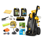 V-TUF V7 240v 195Bar, 7.2L/min Tough DIY Electric Pressure Washer - With Pro Patio & Car Cleaner Kit thumbnail