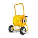 V-TUF MANUAL WIND - HOSE REEL TROLLEY FITTED WITH 100m 1/2 Washflex Pro Hose  thumbnail