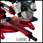 Einhell TC-SM 2534/1 Dual 2350W 250mm Double Bevel Sliding Mitre Saw thumbnail