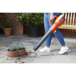 Flymo EasiClear 100 18V Cordless Leaf Blower with P4A Battery & Charger thumbnail