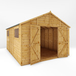 Mercia Premium Shiplap Apex Wooden Workshop 14 x 10 thumbnail