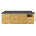 Mercia Premium Shiplap Reverse Apex Wooden Workshop 18 x 10 thumbnail