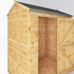 Mercia Shiplap Apex Wooden Shed 6 x 4 - Windowless thumbnail