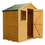 Mercia Shiplap Apex Wooden Shed 4 x 6 thumbnail