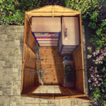 Mercia Shiplap Apex Wooden Shed 7 x 5 - Windowless thumbnail