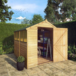Mercia Overlap Apex Wooden Shed 8 x 6 thumbnail