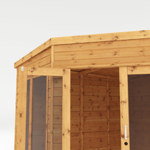 Mercia Premium Corner Wooden Summerhouse 9 x 9 thumbnail