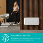 Duux Edge 1000 Smart Convector Heater (White) thumbnail