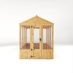 Mercia Woodsman Apex Wooden Greenhouse 8 x 6 - Styrene Glazing thumbnail