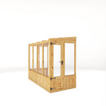 Mercia Woodsman Pent Lean-To Wooden Greenhouse 8 x 4 - Styrene Glazing thumbnail