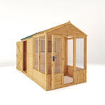 Mercia Woodsman Apex Greenhouse Combi Shed 10 x 6 thumbnail