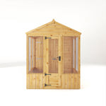 Mercia Woodsman Apex Greenhouse Combi Shed 10 x 6 thumbnail