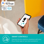 Duux Whisper Flex Smart Fan (Black) thumbnail