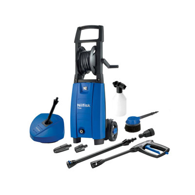 Nilfisk Titan Refurbished Pressure Washer with Compact Patio Cleaner ...