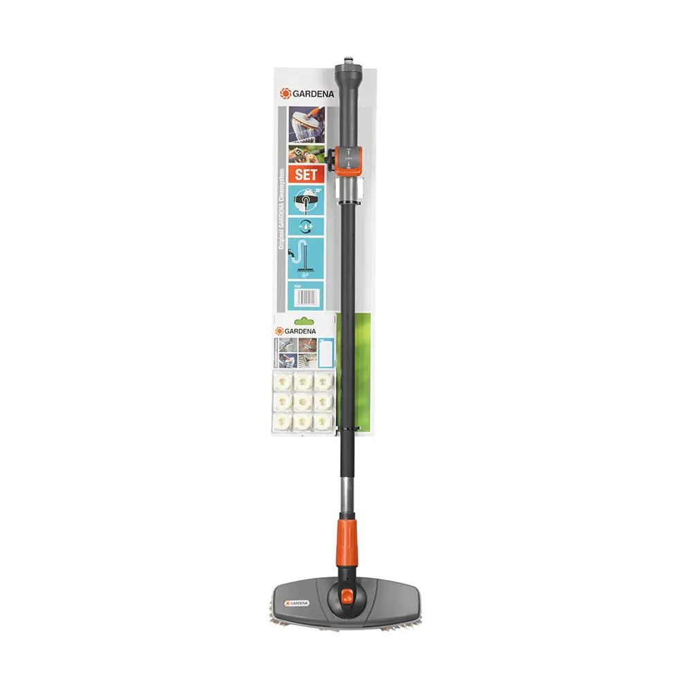 The versatile cleaning system for home and garden - GARDENA