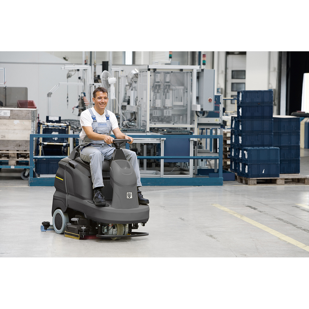 Karcher B 90 R Classic Scrubber Dryer - Ride-On Scrubber Dryers ...