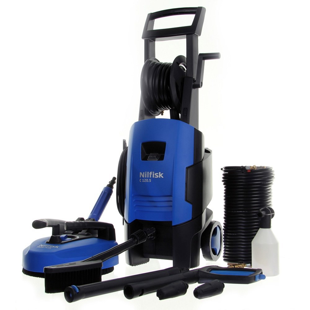 Nilfisk C1205.6 Xtra Pressure Washer with Home Pressure Washer Kit